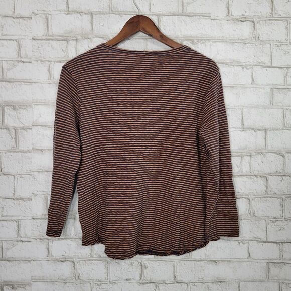 Lucky Brand stripe long sleeve tee - Picture 10 of 12